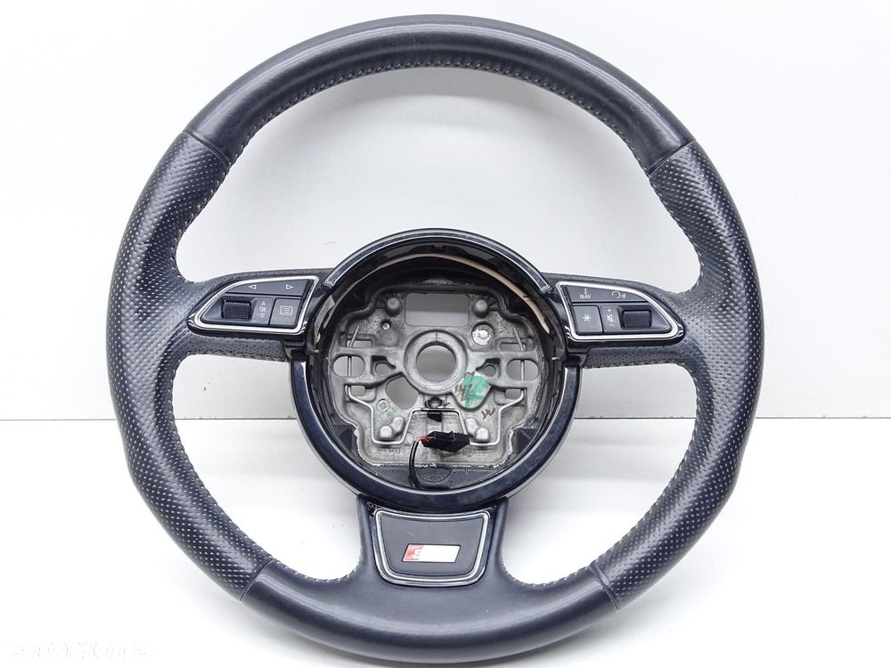 KIEROWNICA SKÓRA MULTI MULTIFUNKCJA PIKOWANA S-LINE 8X0419091L AUDI A1 8X