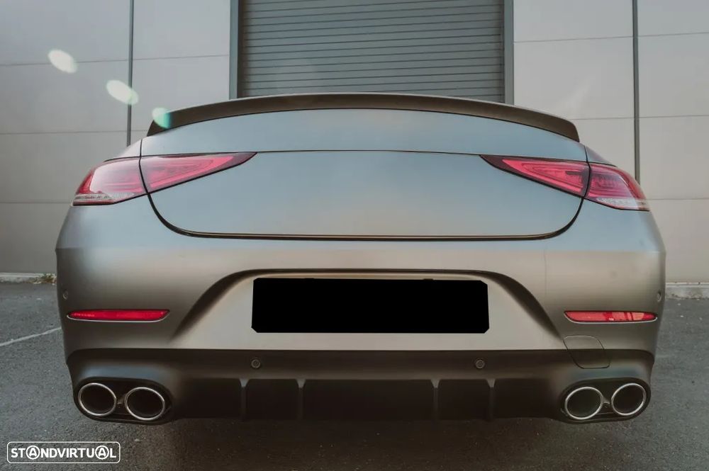 Difusor com Ponteiras Mercedes CLS C257 (2018 em diante) Look 53 AMG - 11