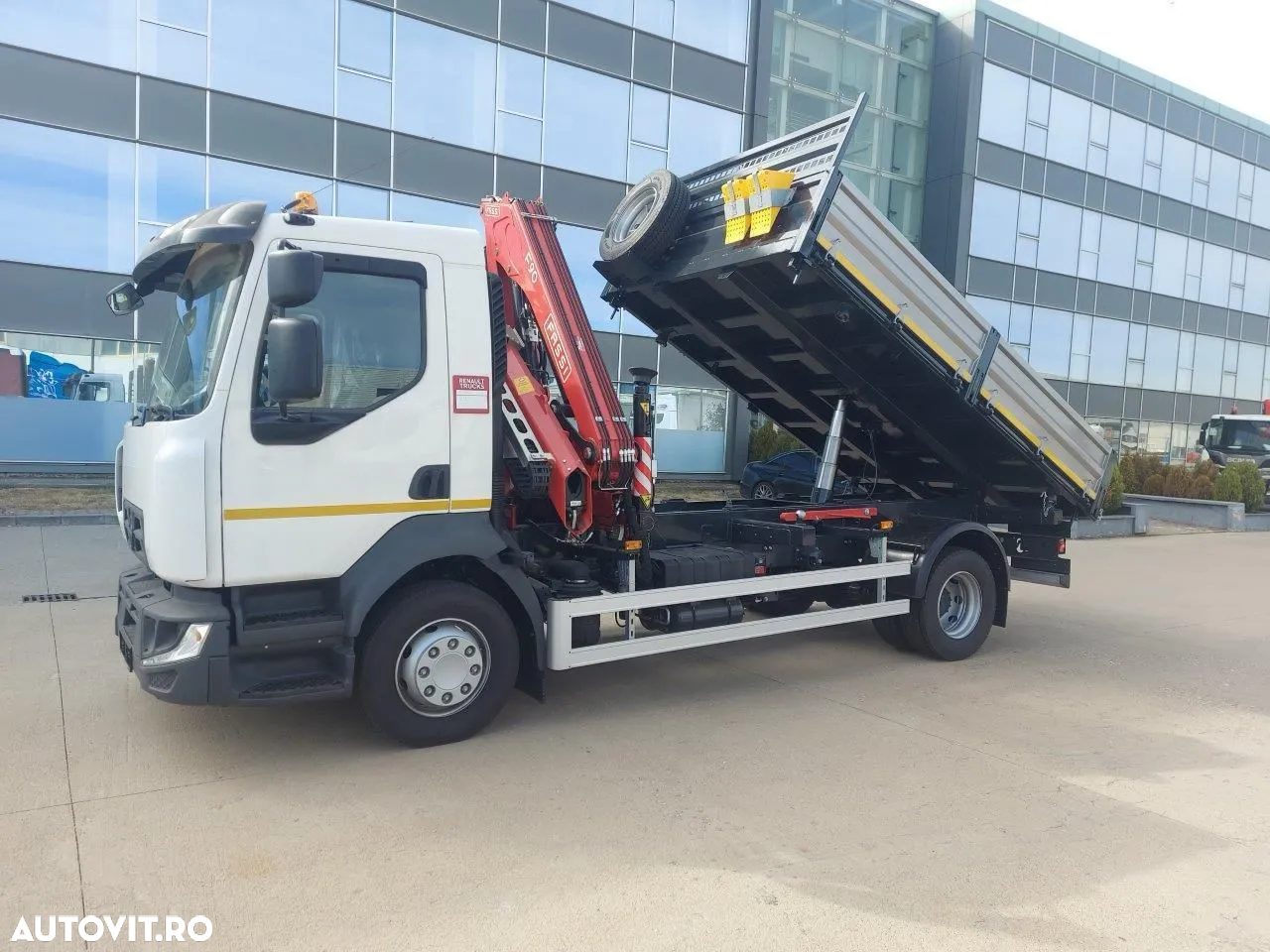 Renault D210 Basculanta+macara - 5