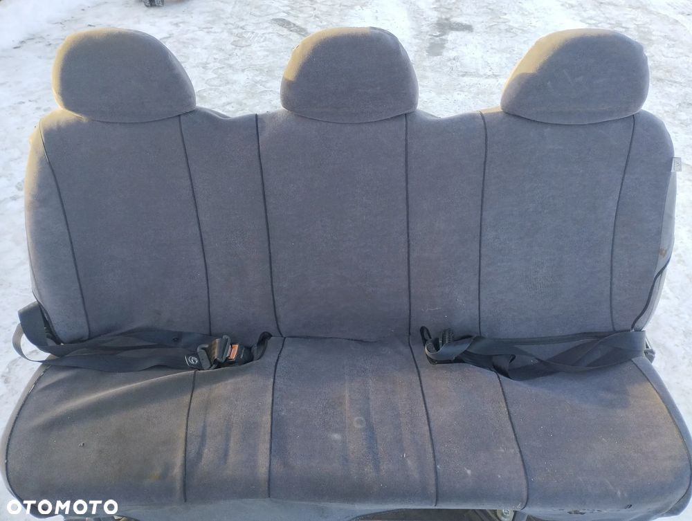 KANAPA, ŁAWA, FOTELE DRUGIEGO RZĘDU, PASY, DOKA PEUGEOT BOXER II, CITROEN JUMPER 2006/2014 ROK - 12