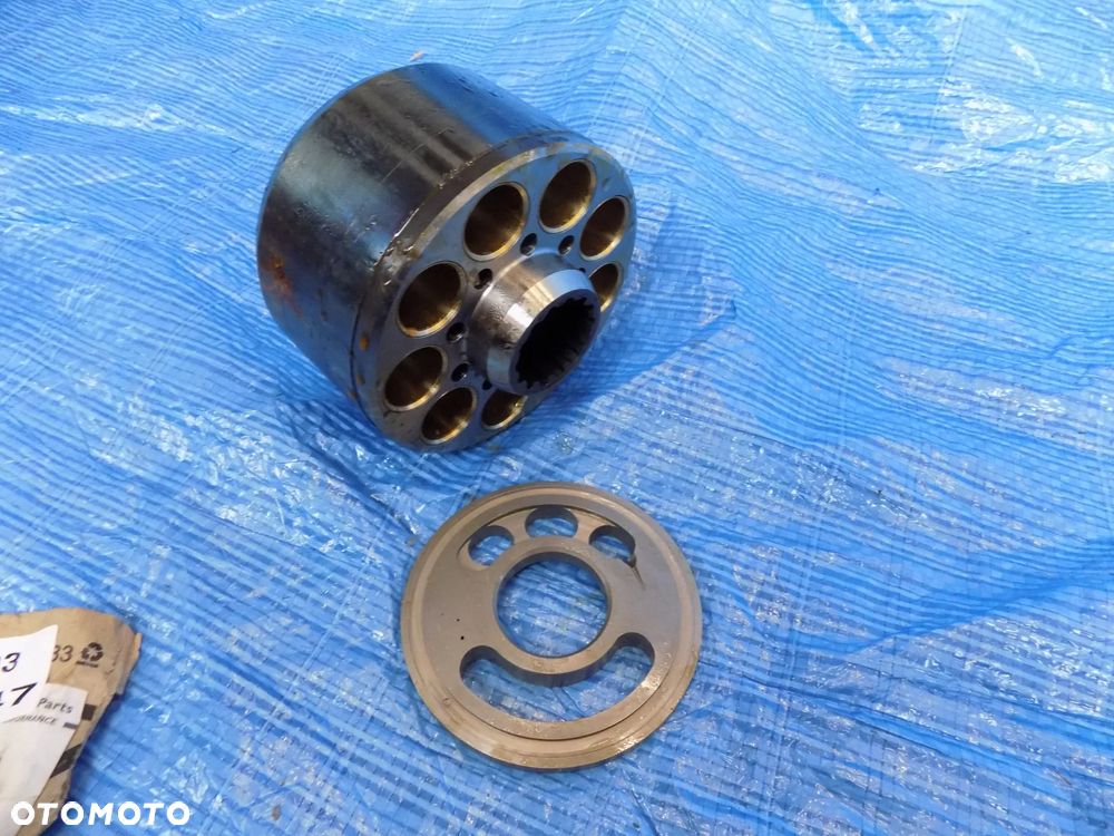 zestaw naprawczy pompy hydraulicznej wirnik płyta zaworowa lj018660 case cx300c cx300d - 4