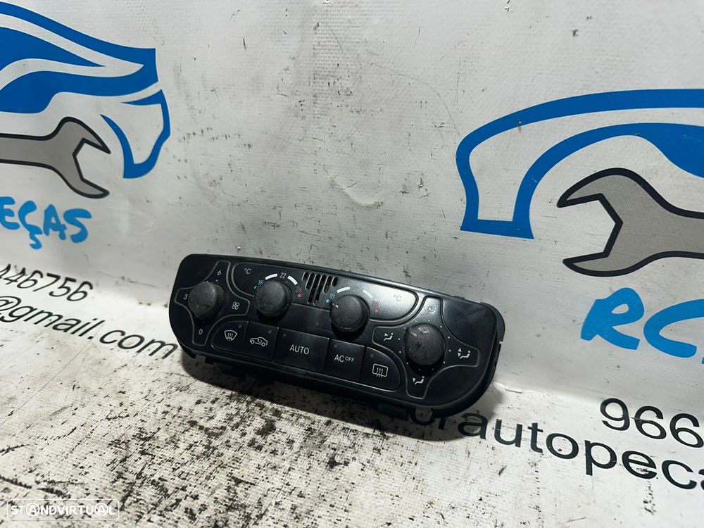 .Display Sofagem Climatronic Digital AC Ar Condicionado Mercedes Benz A2098300085 2000 - 2007 - 6