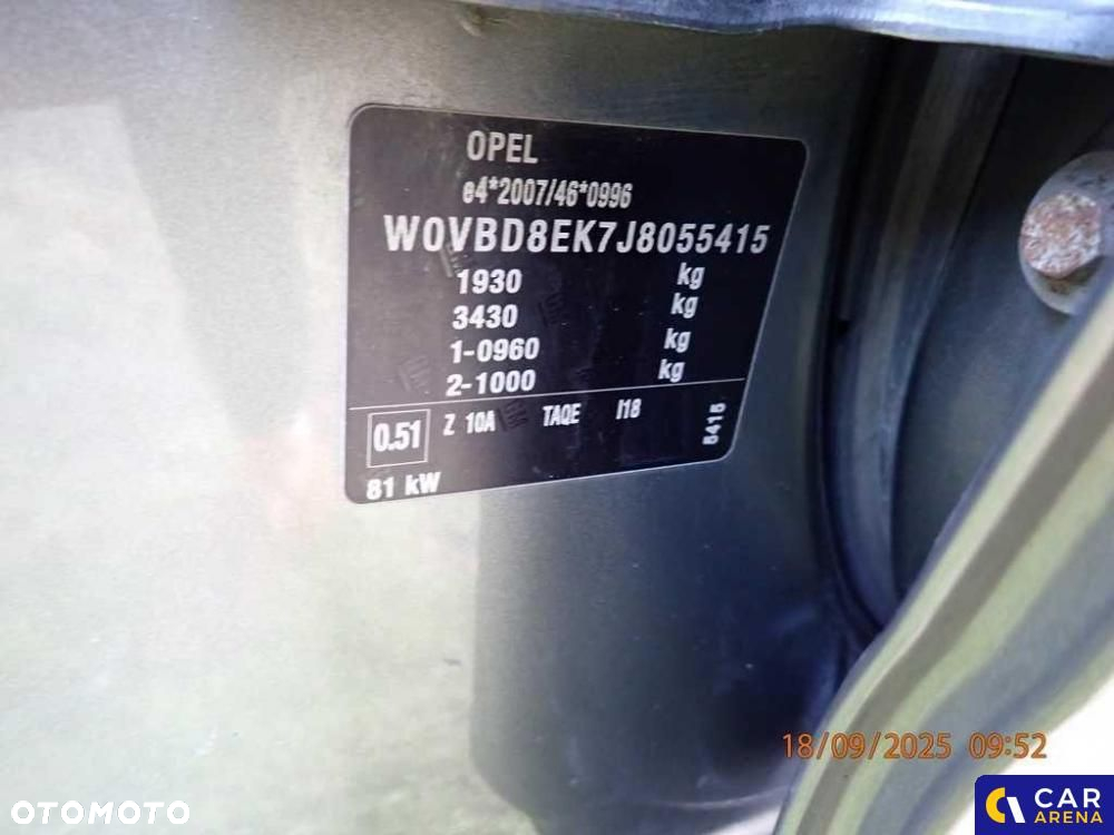 Opel Astra V 1.6 CDTI Enjoy S&S - 10