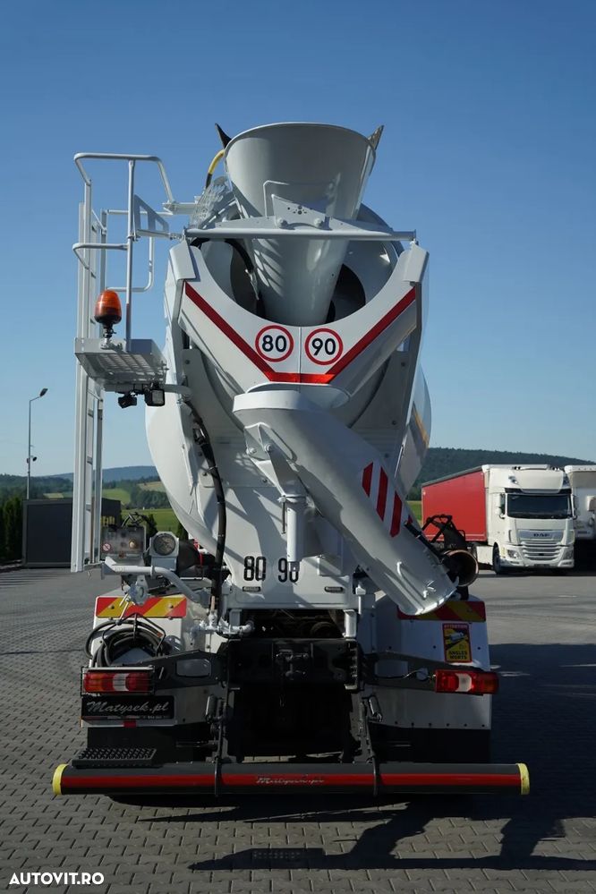 Mercedes-Benz AROCS 3240 / 9M3 BETONIERĂ / 8x4 / BETONIERĂ / SCHWING STETTER / 100% ANVELOPE - 11