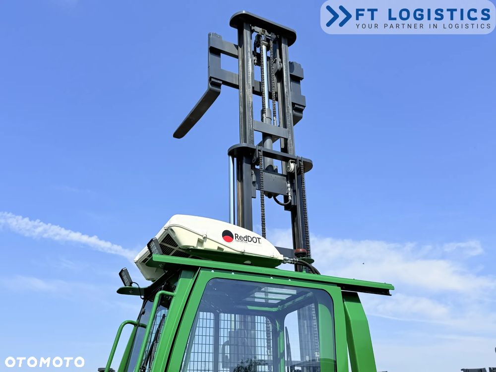 Combilift WÓZEK CZTEROKIERUNKOWY - WIELOKIERUNKOWY | COMBILIFT C5000SL | GAS | TRIPLEX 5500 MM | POZYCJONER WIDEŁ | WOLNY SKOK | NOWE OPONY | OGRZEWANIE + KLIMATYZACJA | PO SERWISIE | STAN IDEALNY - 35