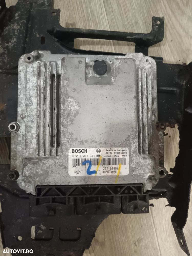 Ecu / calculator motor Renault Master 3 2.3 DCI 237100899R 0281017977 0281017341 - 4