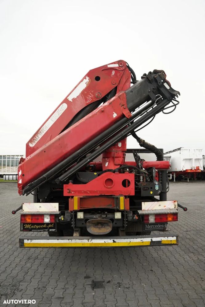 Mercedes-Benz AROCS 2636 / 6x4 / CAROSERIE CU OBOARE RABATABILE - 6,6 M / MACARAUA PALFINGER PK 23 500 / CAPACITATE MAX. DE RIDICARE: 10.000 KG / TELECOMANDĂ / TRANSMISIE AUTOMATĂ - 20