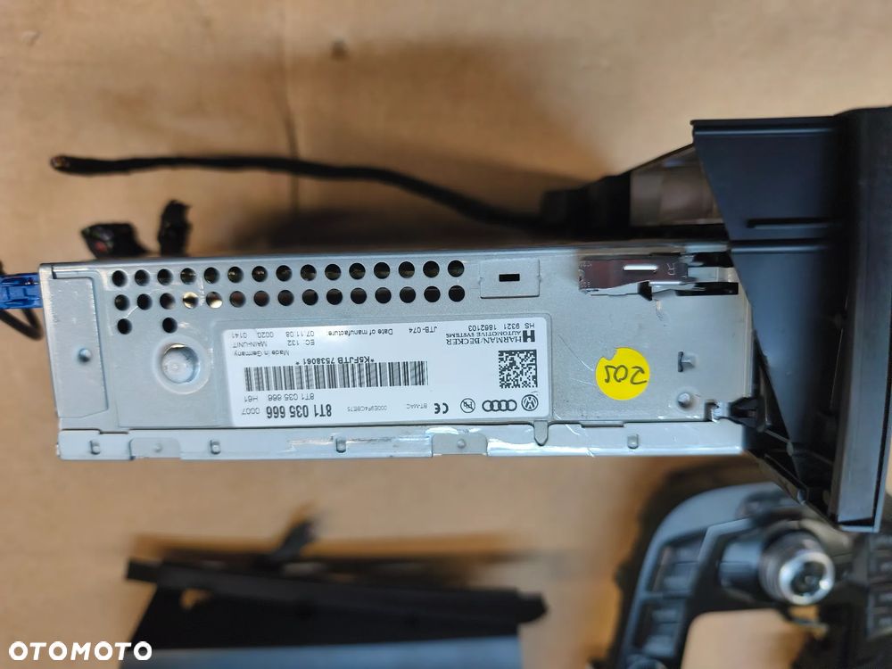 RADIO NAWIGACJA CZYTNIK MMI 8T1035666 AUDI Q5 8R - 8