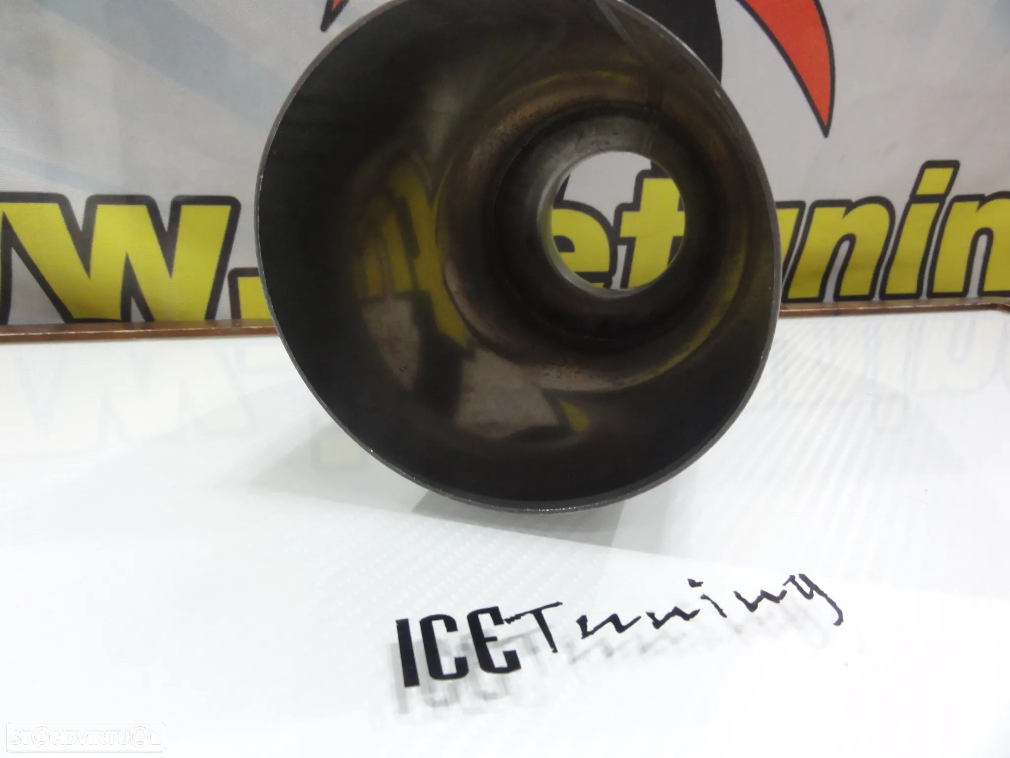Ponteiras De Escape Redonda c/corte (obliqua) 110mm X 205MM 100% Inox - 4