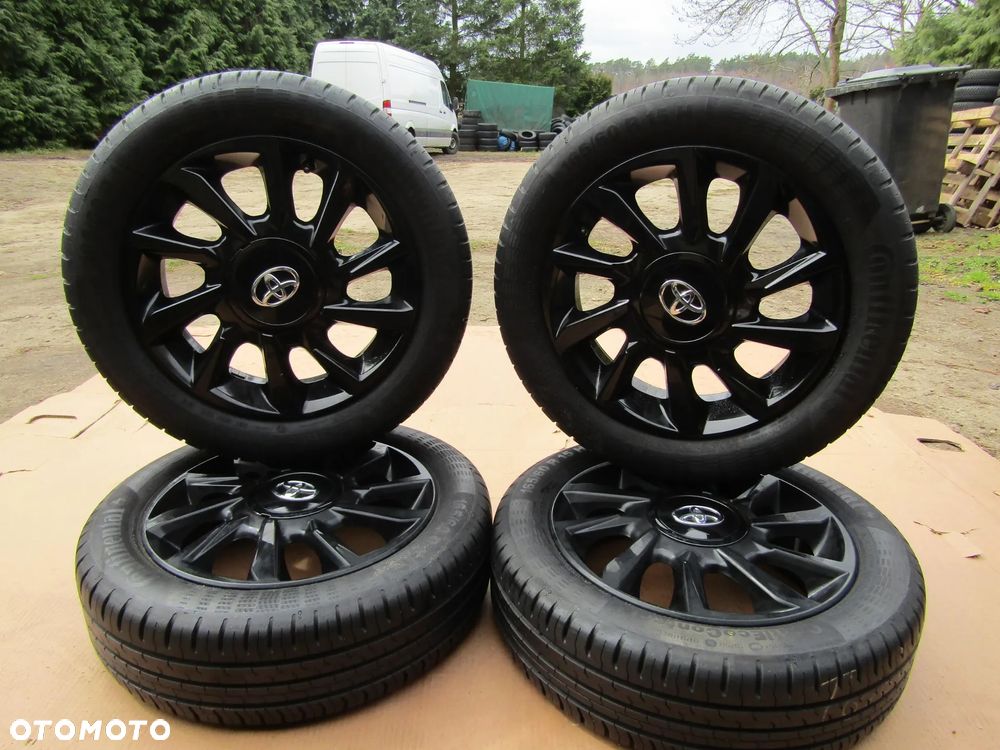 4x FELGI KOŁA 15 Citroen C1 Toyota Aygo II IQ Peugeot 107 108 / + Opony 165/60 LETNIE - 12