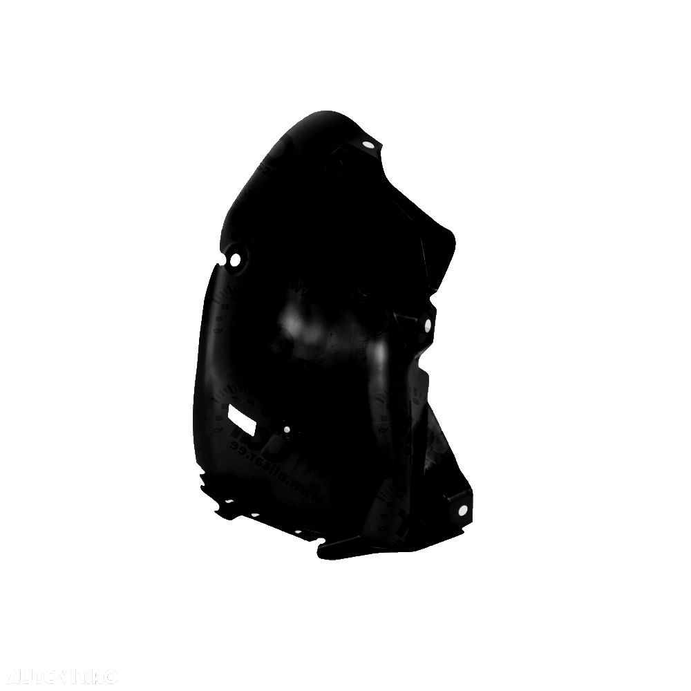 Carenaj aripa fata Renault Clio 4, 10.2012-, parte montare dreapta, polipropilena, 60B1FP1X, Aftermarket - 1