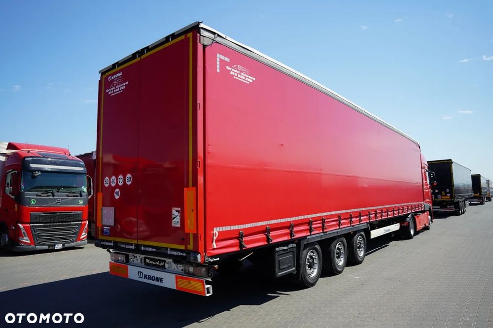 DAF XF 480 / ZESTAW / MEGA / SSC / + KRONE / FIRANKA / MEGA / OŚ PODNOSZONA / DACH PODNOSZONY / - 7