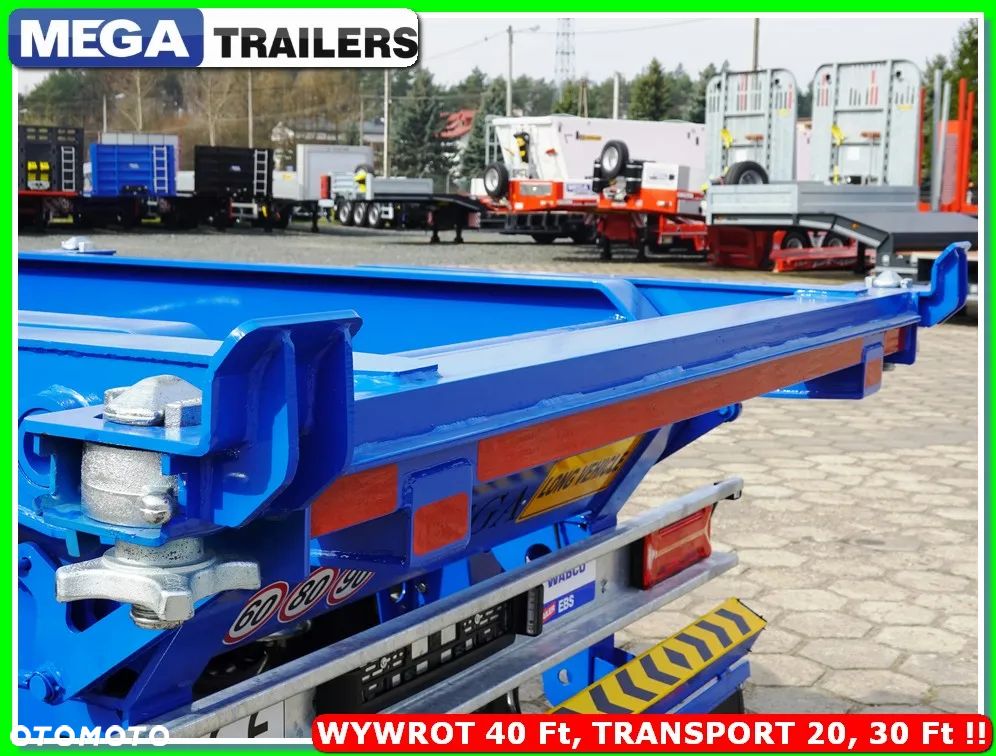 Inny 40 Ft/KIPPER podwozie do kontenerów 2 x 20, 1 x 40, Z WYWROTEM !!! - 15