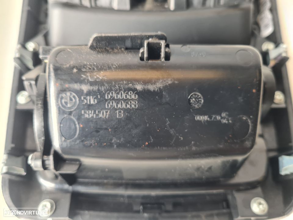 CONSOLA / CONTROLO CENTRAL DE AR ORIGINAL | REF. 64227129556 6932023 6932024 | BMW SERIE 3 320D E92; - 9