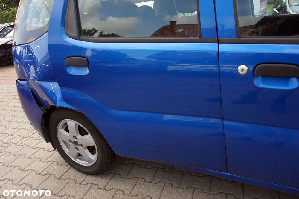 DRZWI TYLNE PRAWE JUSTY III G3X ZCG  NIEBIESKI SUBARU 2003-2007 - 2