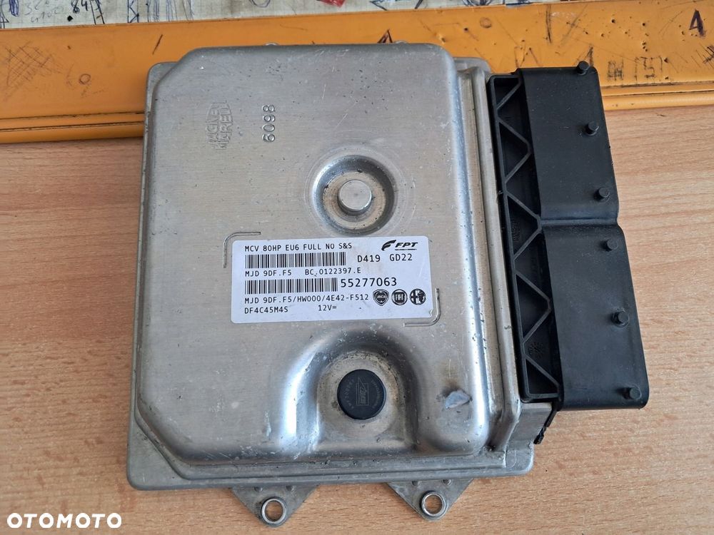 Fiat Fiorino Qubo 1.3 Mjtd Komputer sterownik silnika MJD9DFF5 55277063