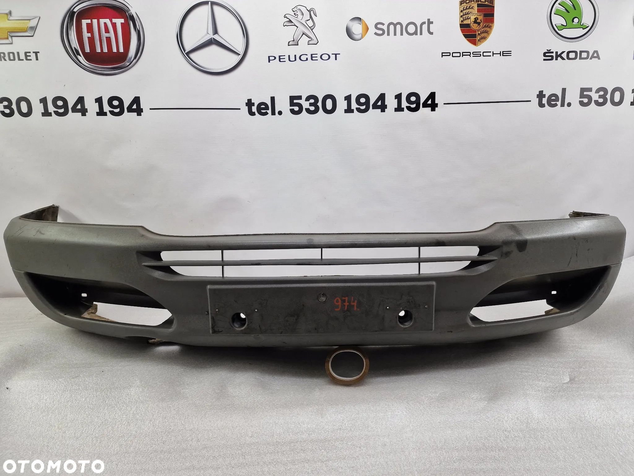 MERCEDES SPRINTER W901 / W902 OSA 00-06 ZDERZAK PRZEDNI PRZÓD , NR AUKCJI NZ974/2 - 1