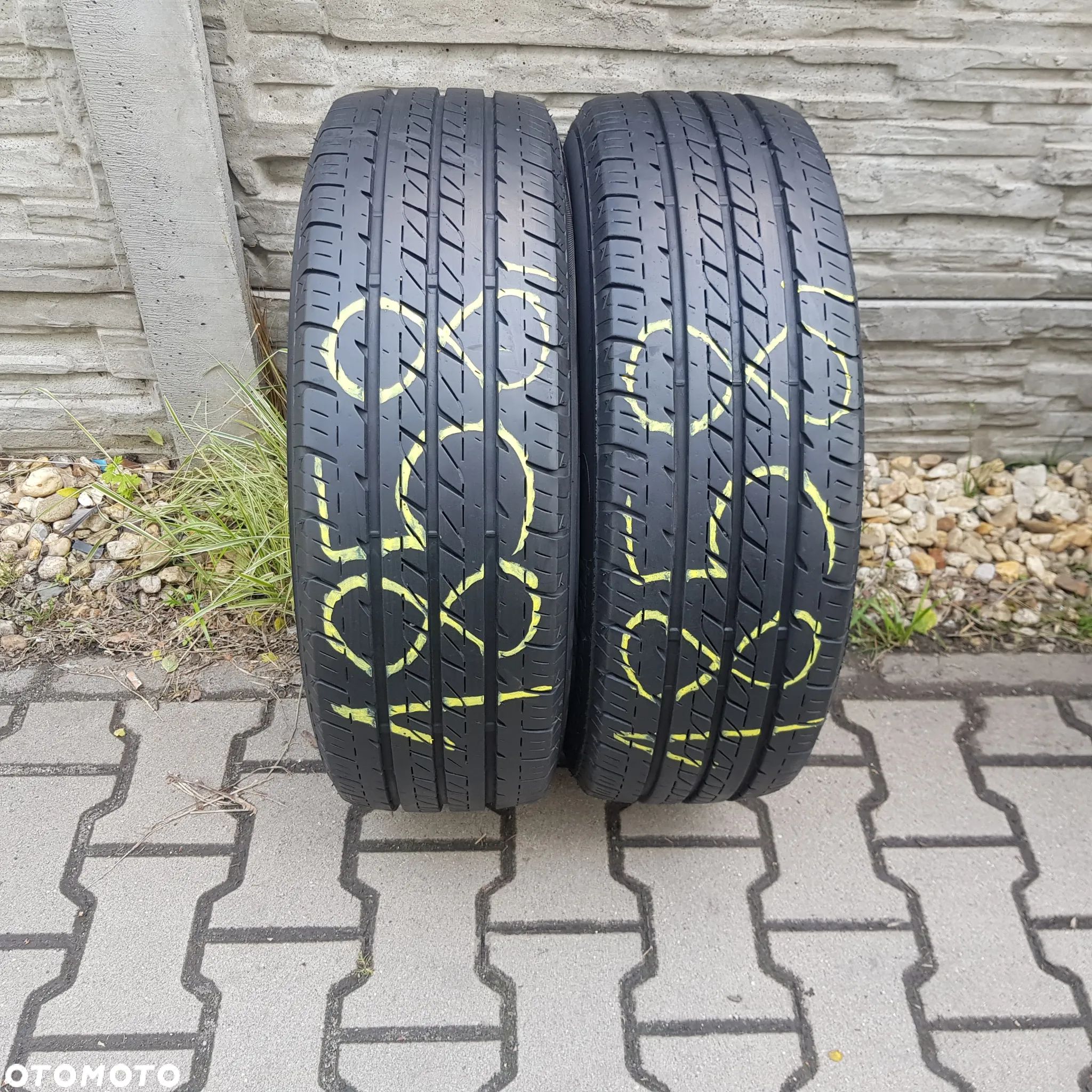 2x 225/65R16C Lassa Transway 2 Data produkcji 2021 Para opon letnich Poznań - 1