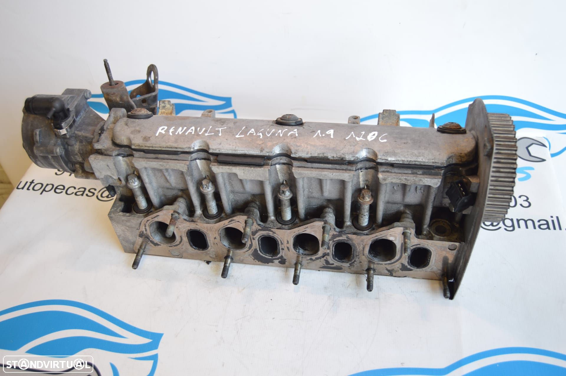 CABEÇA MOTOR CABEÇOTE COLAÇA F9Q820 RENAULT LAGUNA II 2 MK2 1.9DCI 120CV F9Q820 ESPACE IV 4 MK4 JK - 4