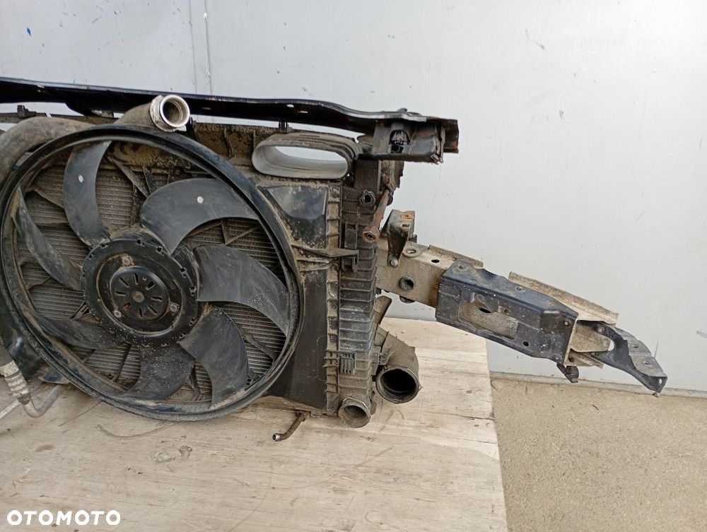 pas przedni wzmocnienie chłodnica wentylator mercedes clk w209 lift 05-09r 3.0 V6 CDI A2035001693 - 11