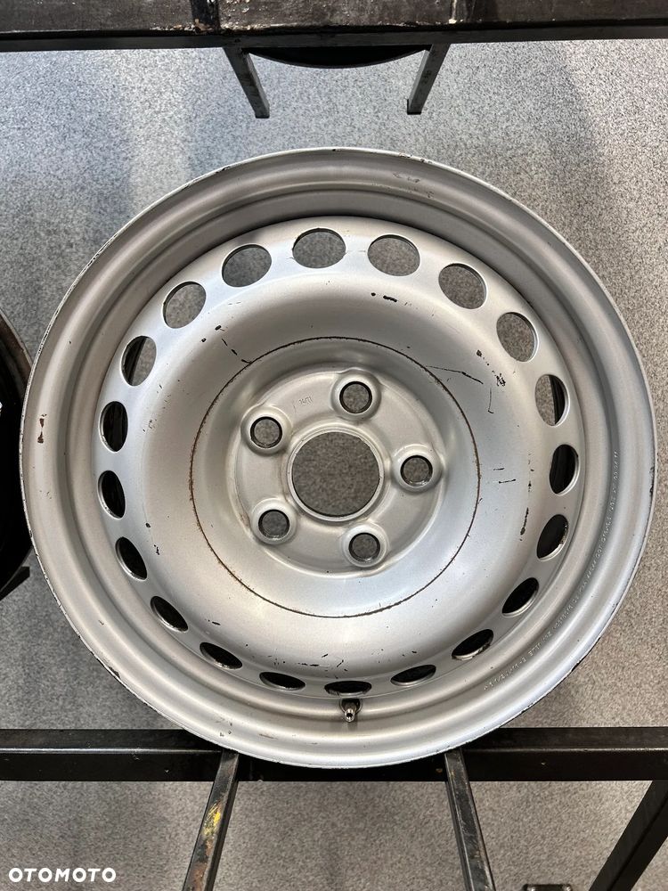 4 FELGI STAL. VW TRANSPORTER T5 , T6 , MULTIVAN , CARAVELLE  16'' 6,5J  ET51 - 5