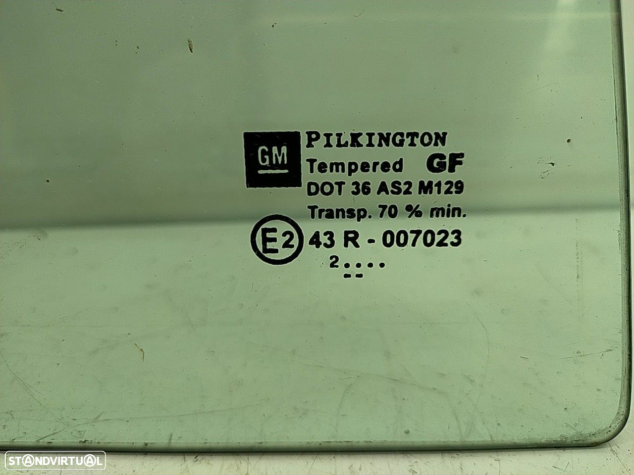 Vidro Pequeno Porta Tras Direito Opel Vectra C (Z02) - 2