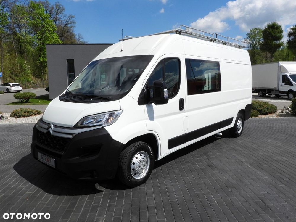 Citroën JUMPER FURGON BRYGADÓWKA  7 MIEJSC TEMPOMAT  120KM - 19
