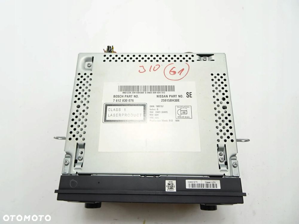 radio cd nawigacja nissan qashqai j10 lift - 6
