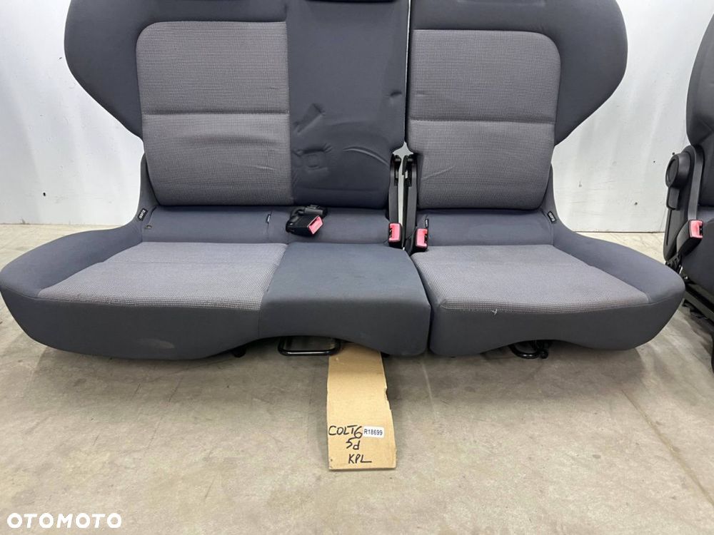 Fotele Mitsubishi Colt VI 6 Z30 5Drzwi 04-12r. kanapa tylna KOMPLET europa kolor 11H - 13