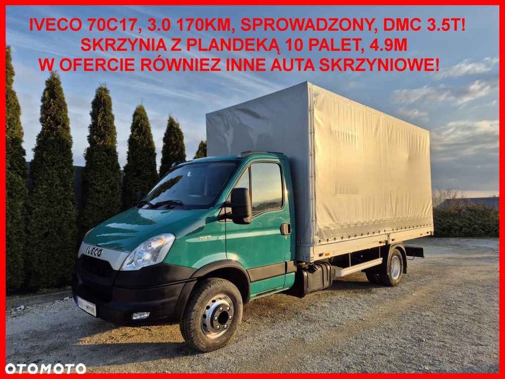Iveco 70C17 3.0 170KM/ Plandeka 10 palet/ - 2