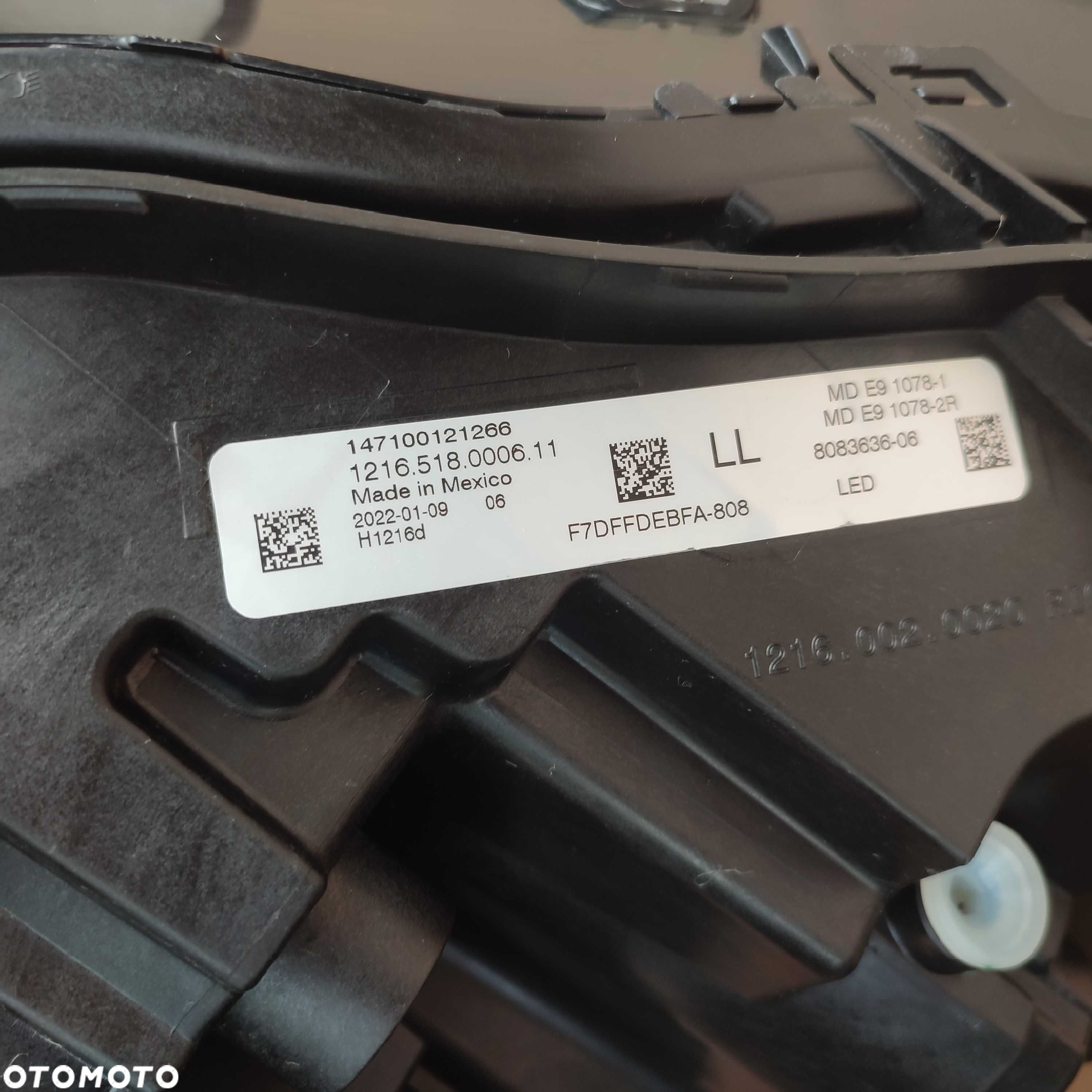 BMW 2 G42 M2 G87 COUPE lampy lampa lewa prawa led shadow line idealne - 4