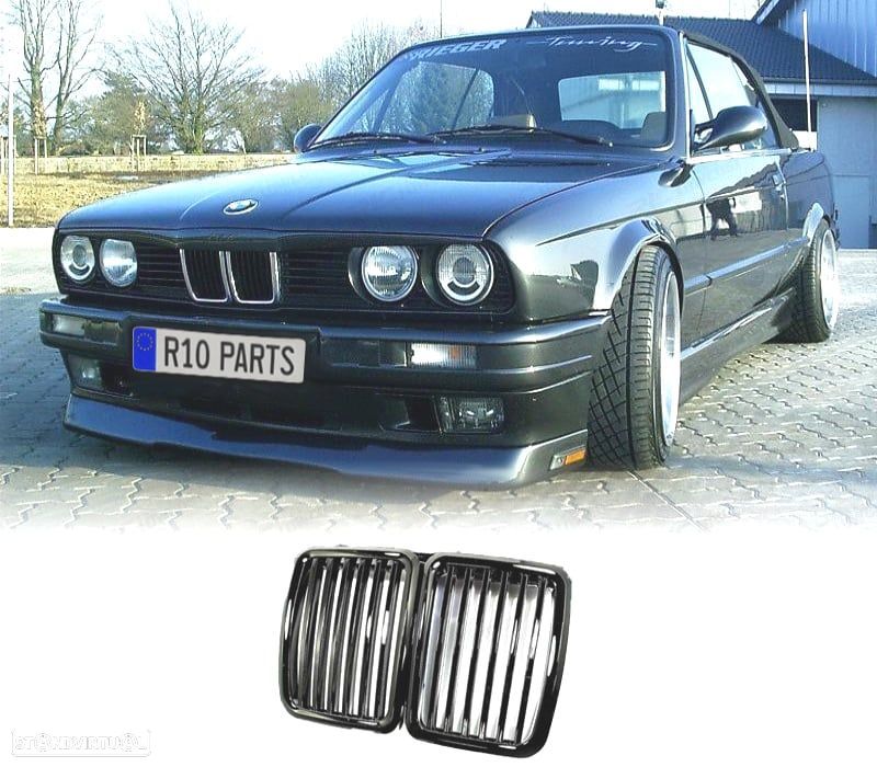 GRELHA BMW E30 82-94 PRETO BRILHANTE - 1