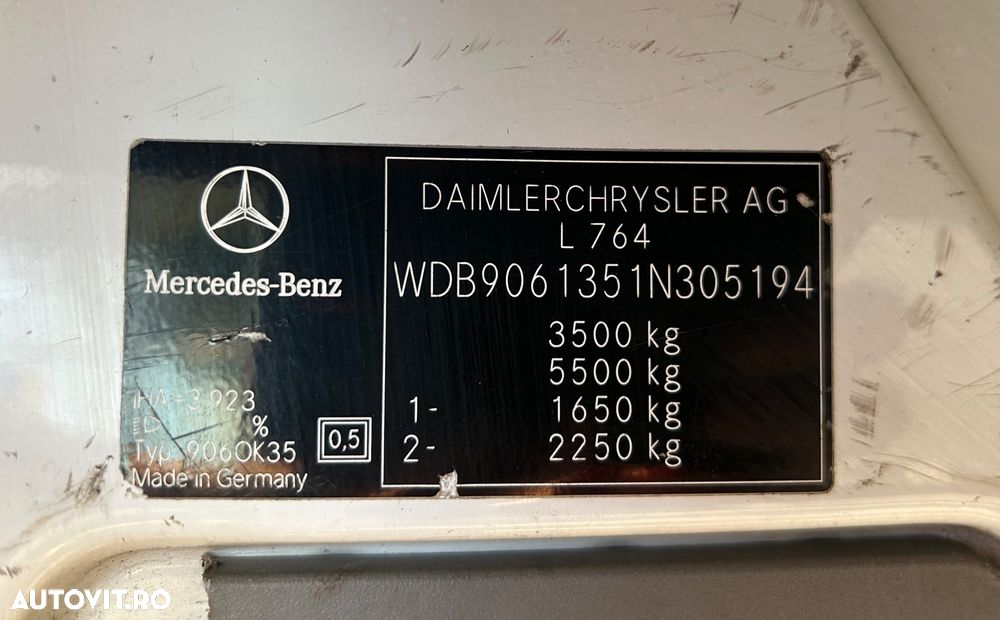 Mercedes-Benz Sprinter 315 CDI BOX LIFT HIDRAULIC SPATE - 24