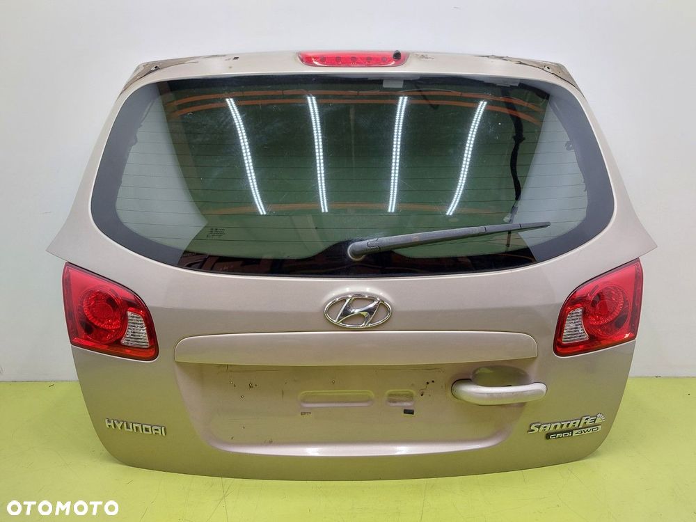 Klapa tył tylna HYUNDAI SANTA FE II 2006-2009 SATIN BEIGE ZŁOTY BEZ KOROZJI - 1