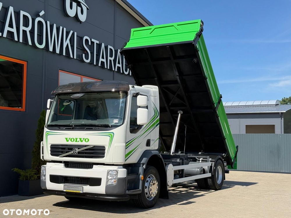 Volvo FE FL FM 18.260 // 4x2 // wywrotka 3-stronna 5,2 m // Klima !! Kipper !! - 2