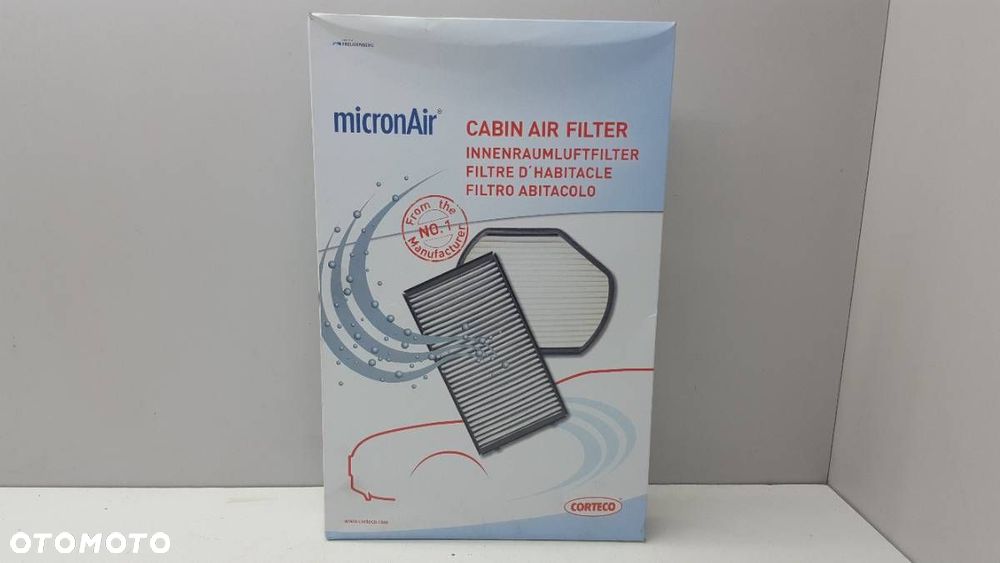 FILTR KABINOWY WĘGLOWY JEEP GRAND CHEROKE IV WK WK2 CC1438 80001786 CORTECO - 1