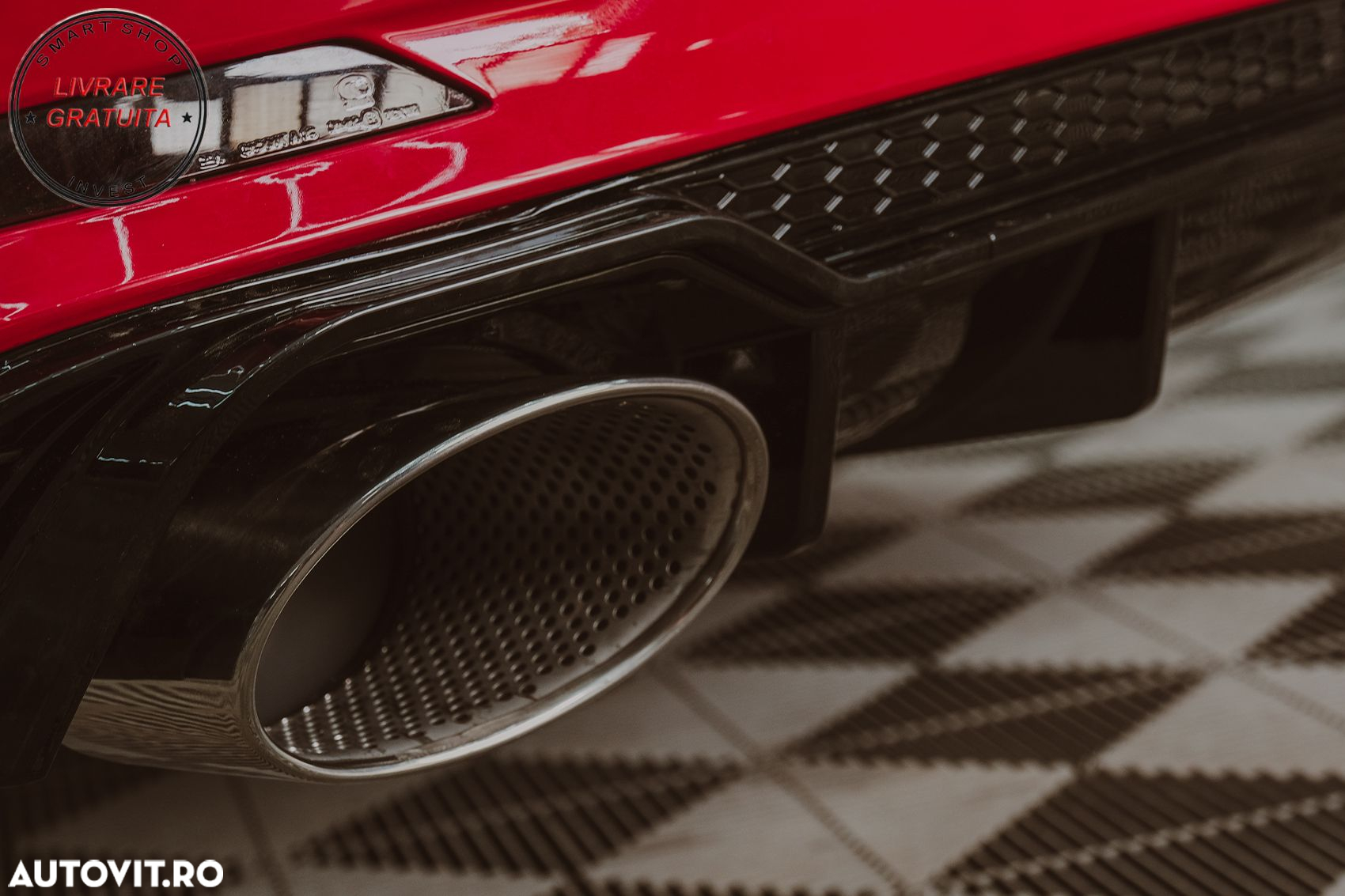 Ornamente Evacuare Audi A4 B9 (2016-2019) A5 F5 (2017-2019) Crom- livrare gratuita - 15