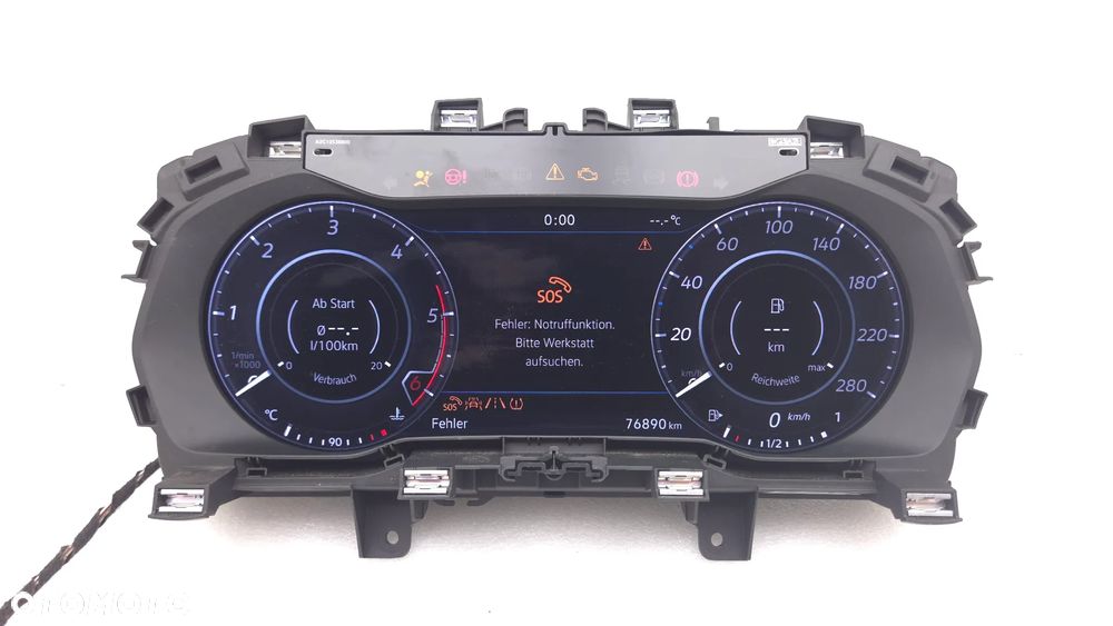 Licznik zegar ekran Volkswagen Passat B8 2014-2019  3G0920791C  3G0920791 C - 2