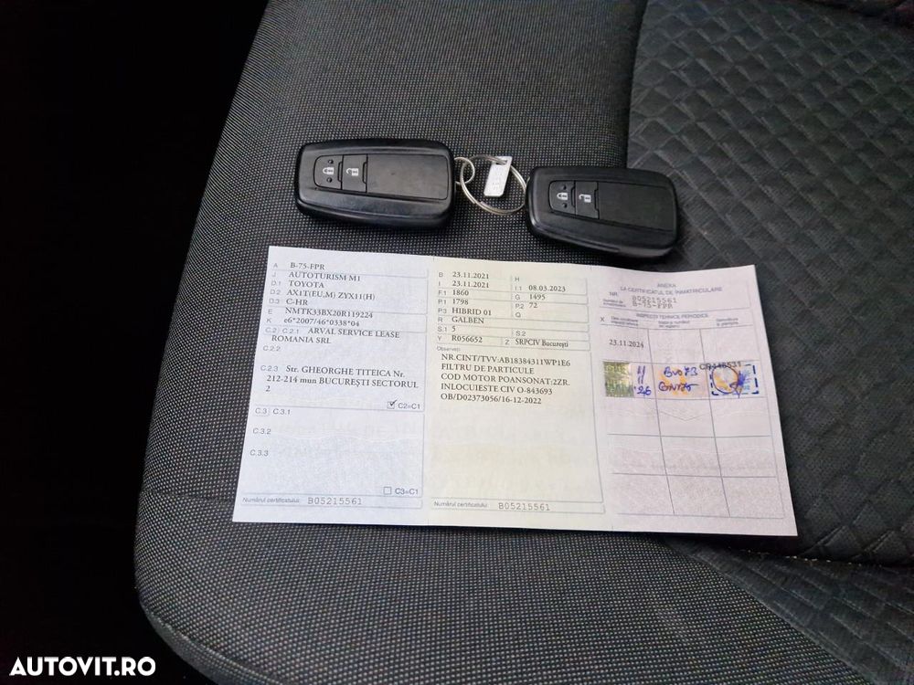 Toyota C-HR 1.8 HSD 122 CP 4x2 CVT C-enter - 9