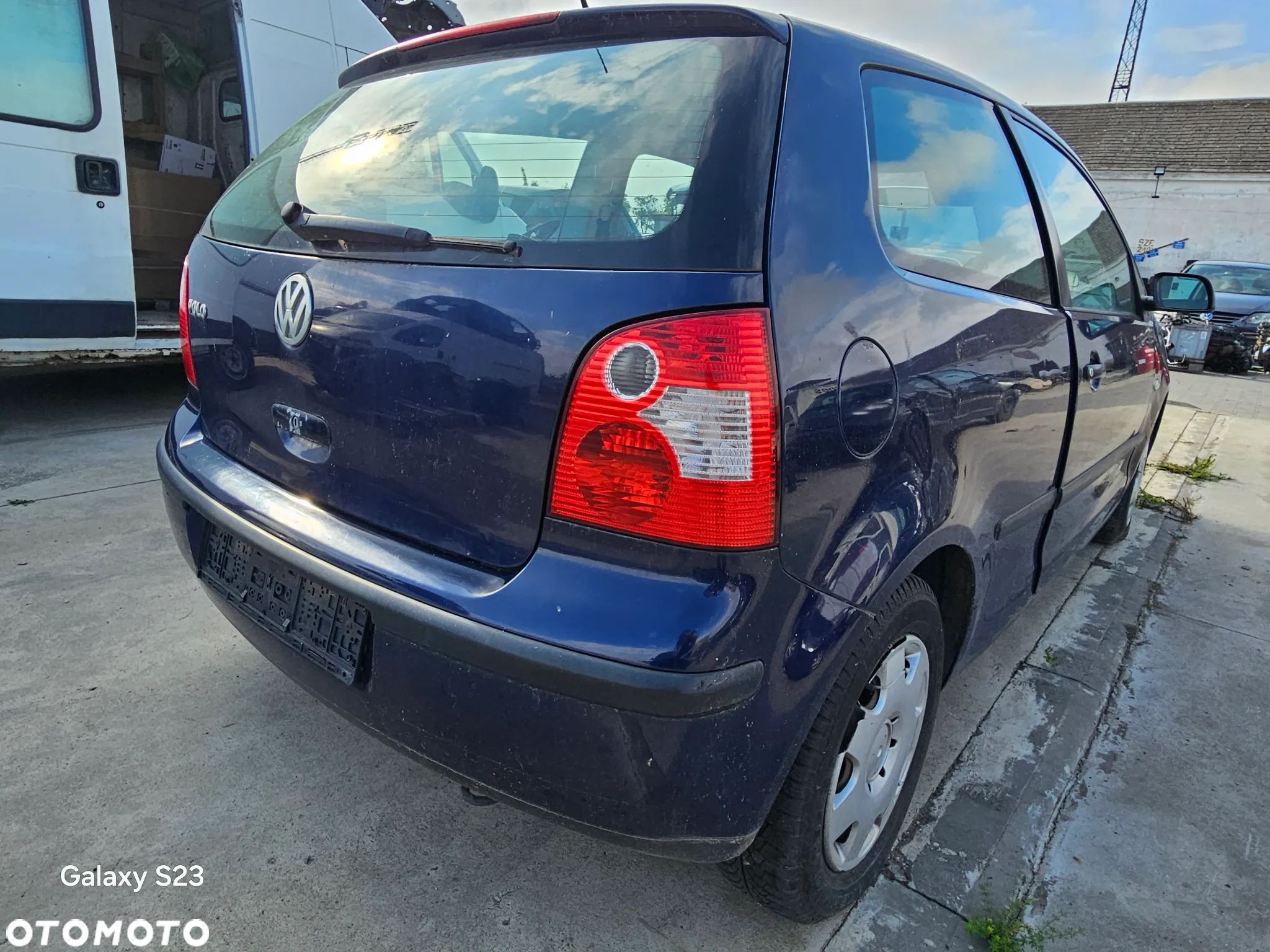 Klapa bagażnika tylna zderzak tył VW Polo 9N okular 2001-2004r 3d hatchback - 1