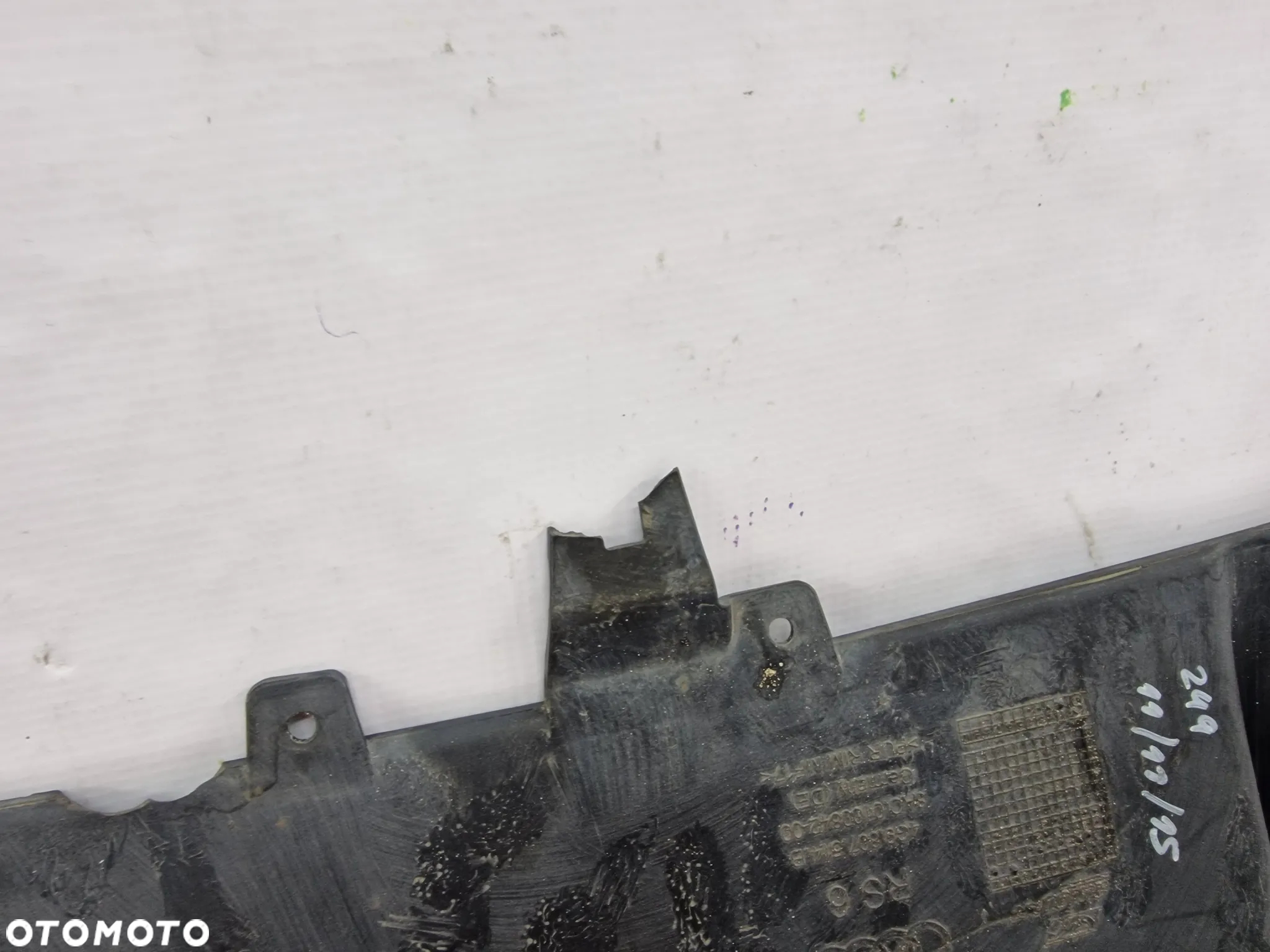 AUDI A6 4G0 / 4G9 C7 RS6 12- DYFUZOR / SPOJLER ZDERZAKA TYLNEGO TYLNIEGO TYŁ , NR 4G9807514B , NR AUKCJI DT636 - 25