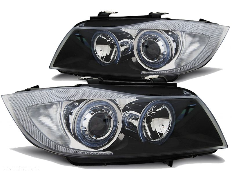 LAMPY REFLEKTORY DO  BMW E90 E91 OD 2005 DO 2008 Roku RINGI DEPO - 3