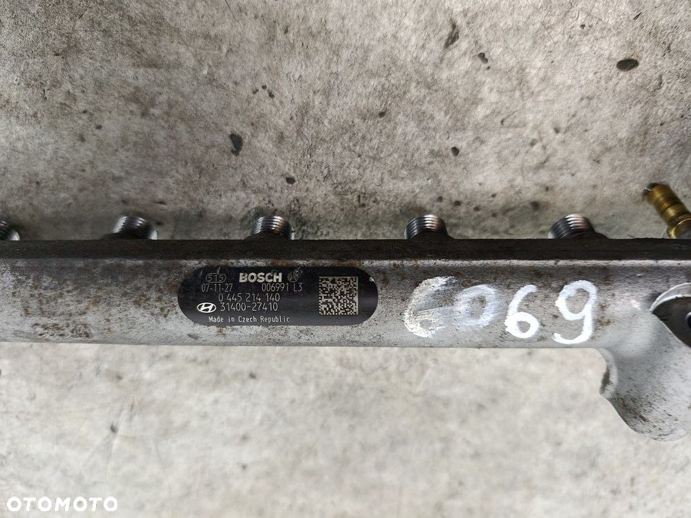 LISTWA WTRYSKOWA DIESEL KIA CEE'D I 31400-27410 0445214140  BOSCH 2.0 CRDI - 3
