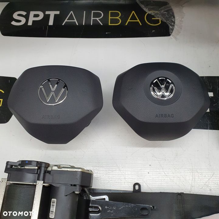 VW ARTEON LIFT DESKA ROZDZIELCZA KONSOLA KOKPIT PULPIT PODUSZKI AIRBAG AIR BAG PASY KURTYNY KIT SET - 7