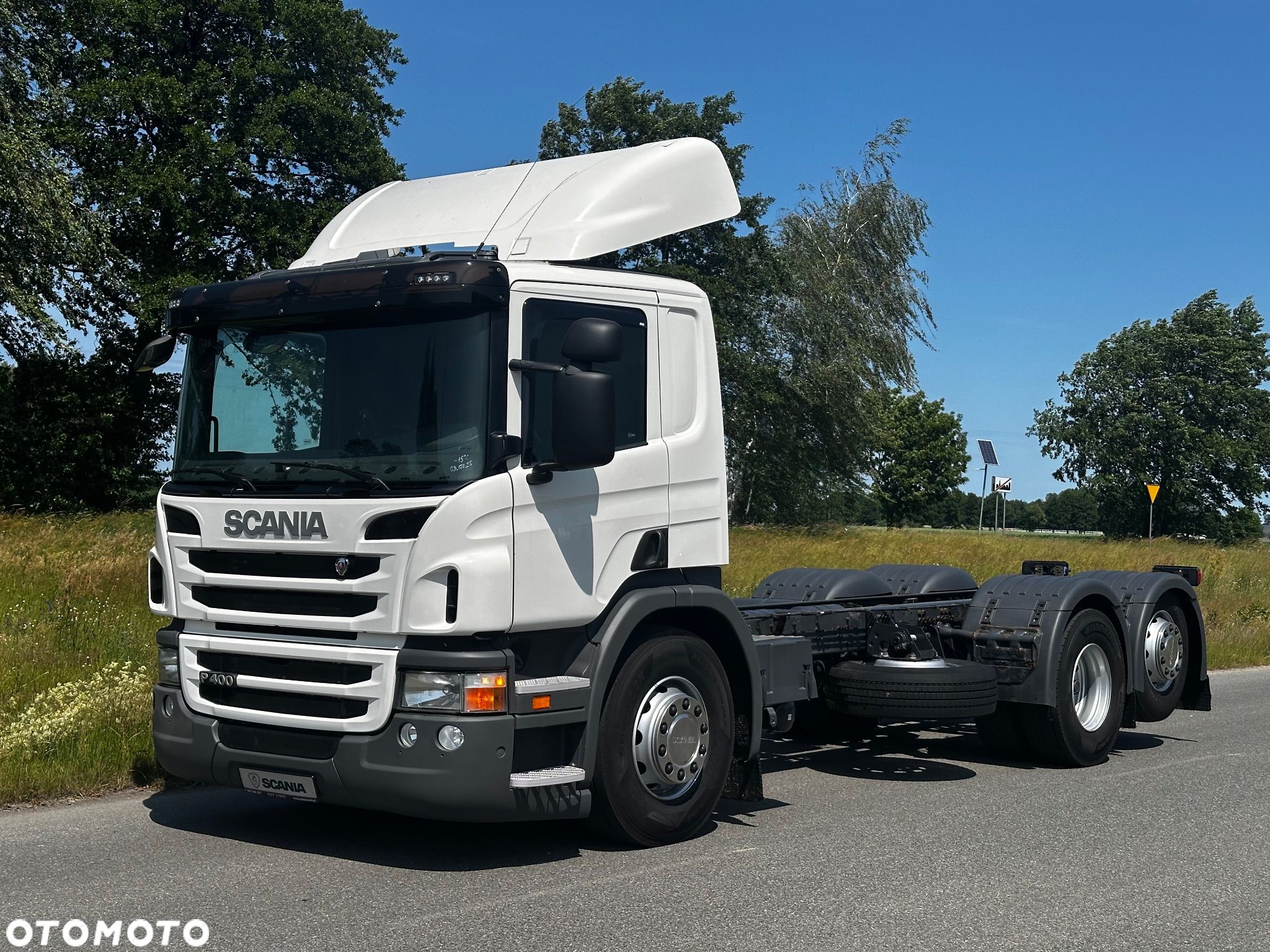 Scania P400 PDE z AdBlue 6x2 Rama Beczka Laweta - 1