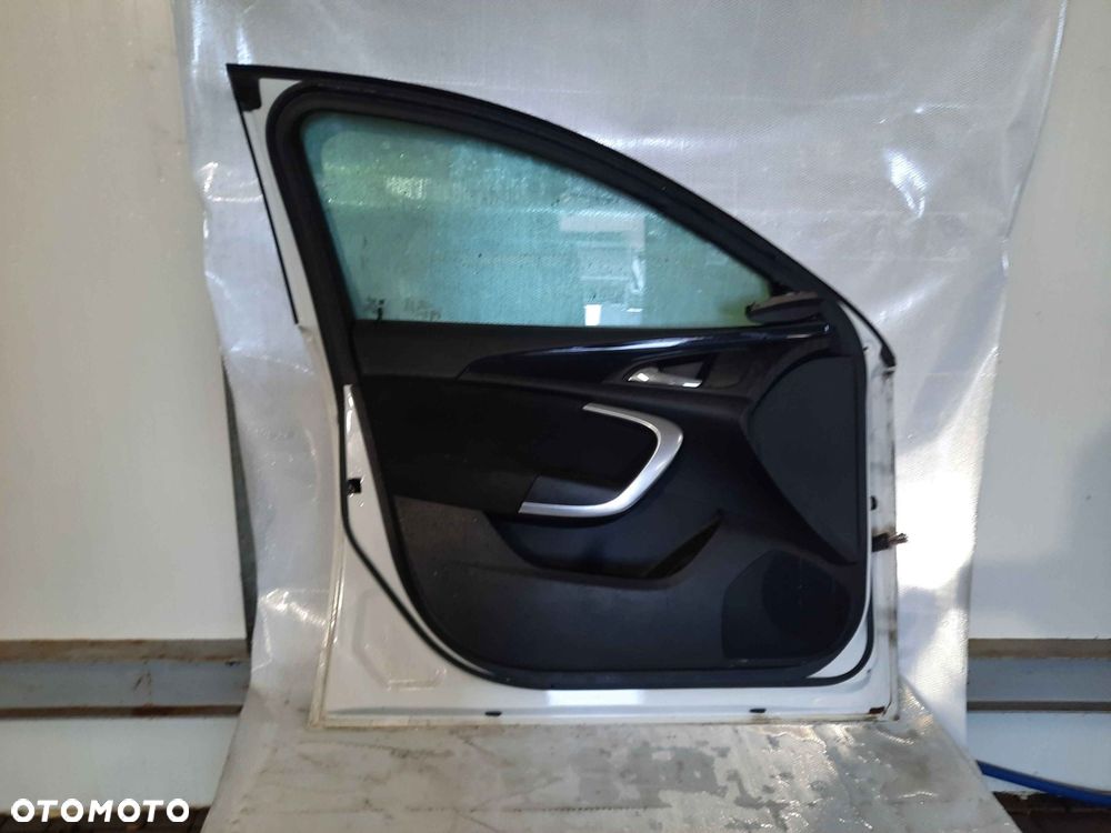 !  DRZWI PRZÓD PRZEDNIE LEWE OPEL INSIGNIA 1 I A Z40R BIAŁE - 7