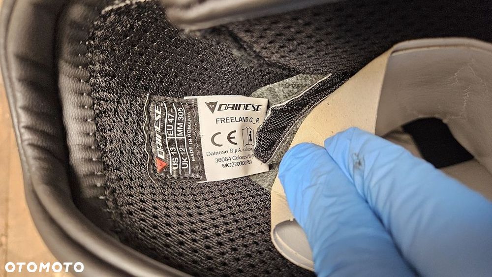 Buty motocyklowe turystyczne Dainese Freeland Gore-Tex Boots rozmiar 47 - 6