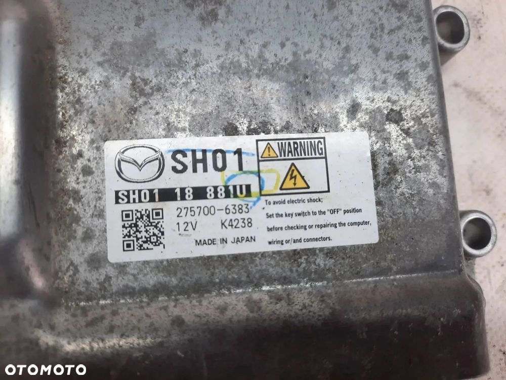 KOMPUTER STEROWNIK SILNIKA MAZDA CX 5 CX-5 2.2 275700-6383 SH01 - 2