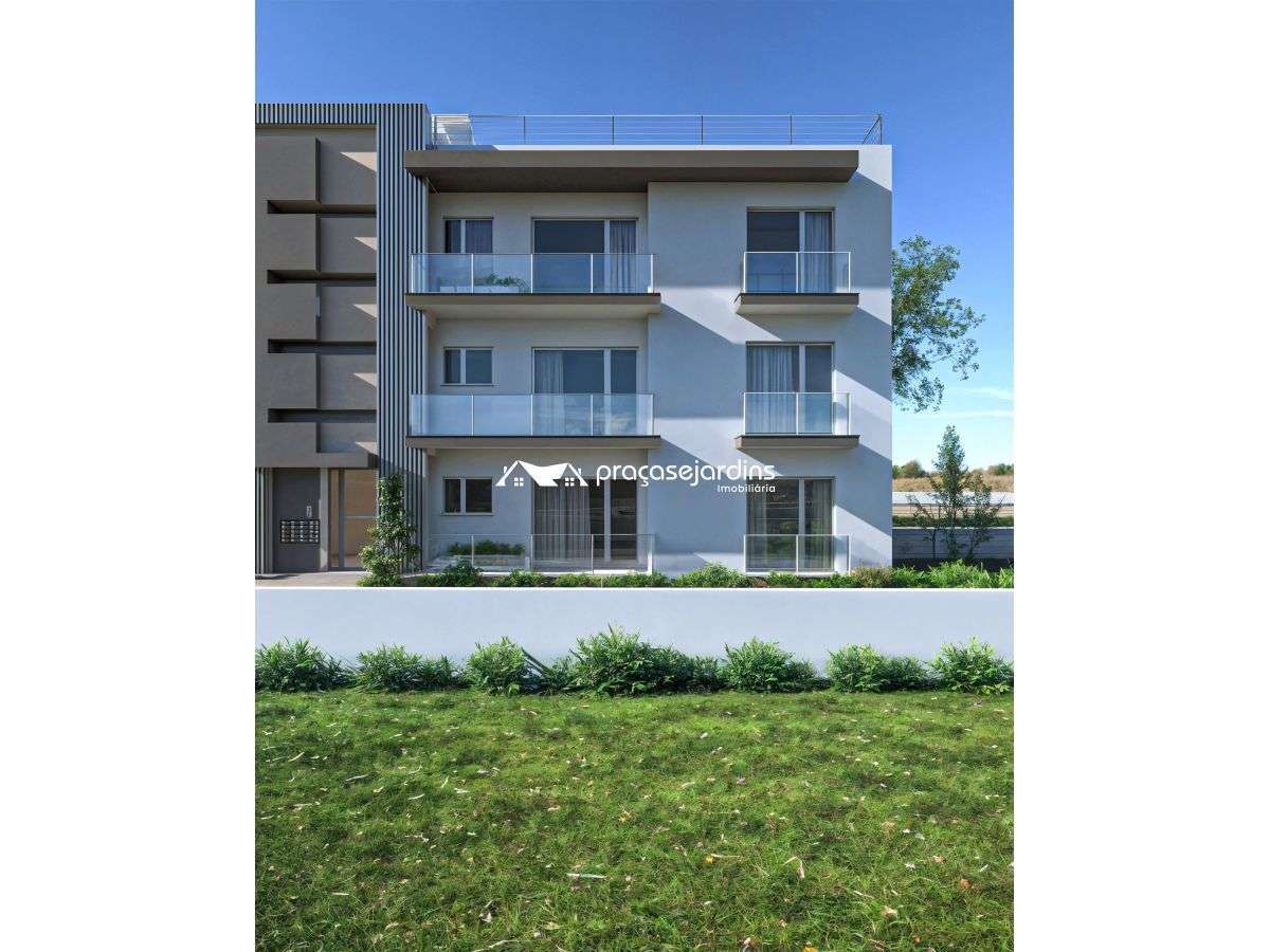 Apartamento T2 novo com arquitectura contemporânea - Grande imagem: 2/18