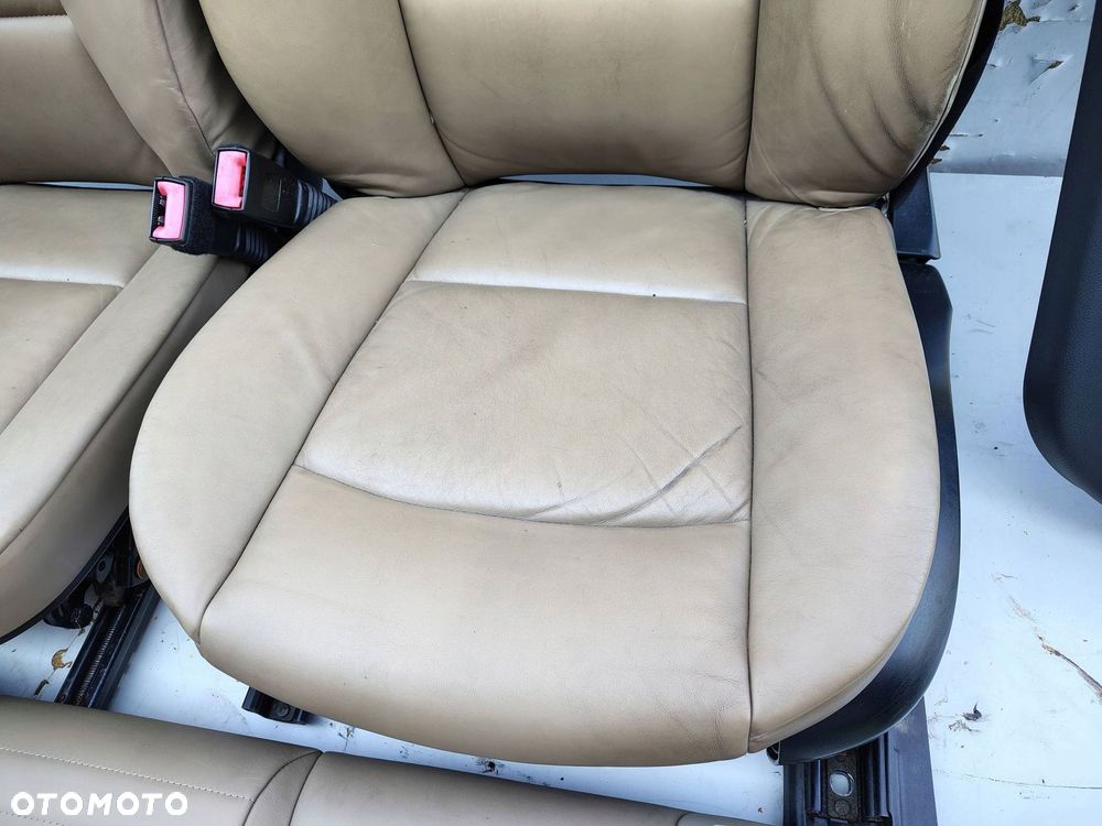 FOTEL FOTELE BOCZKI KANAPA SKÓRA GRZANE BMW 3 E93 CABRIO - 5